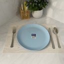 Diwali Light Blue Assiette Plate 27Cm