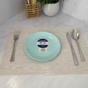 Diwali Light Turquoise Assiette Dessert 19Cm