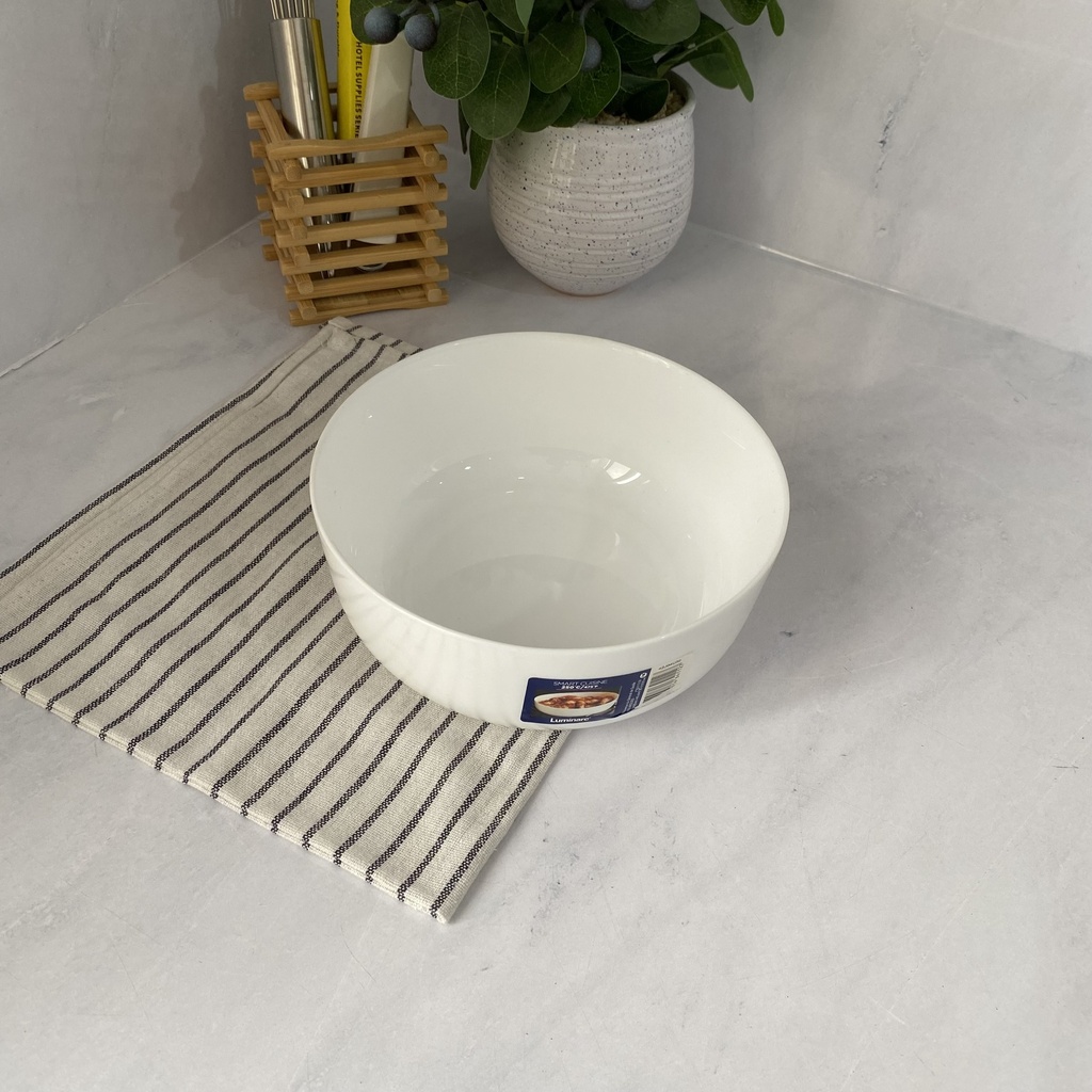 Diwali Blanc Plat A Servir 18 Cm