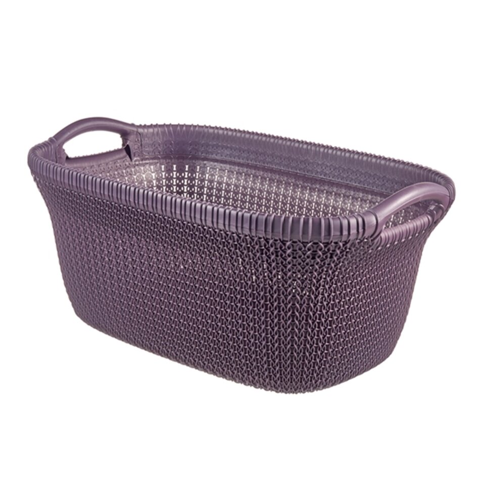 Knit Corbeille Basket 40 L Violet