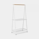 LINN PORTANT POUR VETEMENT LARGE BLANC