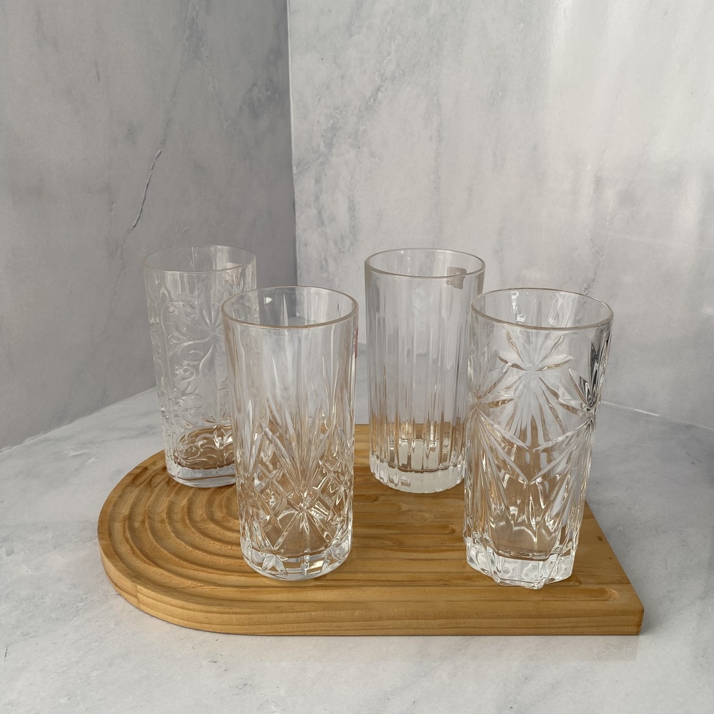 Mixology Set 4 Verres Forme Haute