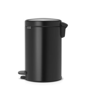 NEWICON POUBELLE A PEDALE 12L MATT BLACK