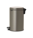 Newicon Poubelle A Pedale 12L Platinum