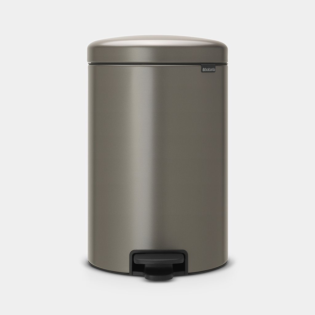 Newicon Poubelle A Pedale 20L Platinum