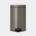 Newicon Poubelle A Pedale 20L Platinum