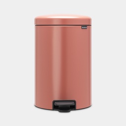 [304347] Newicon Poubelle A Pedale 20L Terracotta Pink