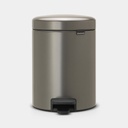 NEWICON POUBELLE A PEDALE 5L PLATINUM
