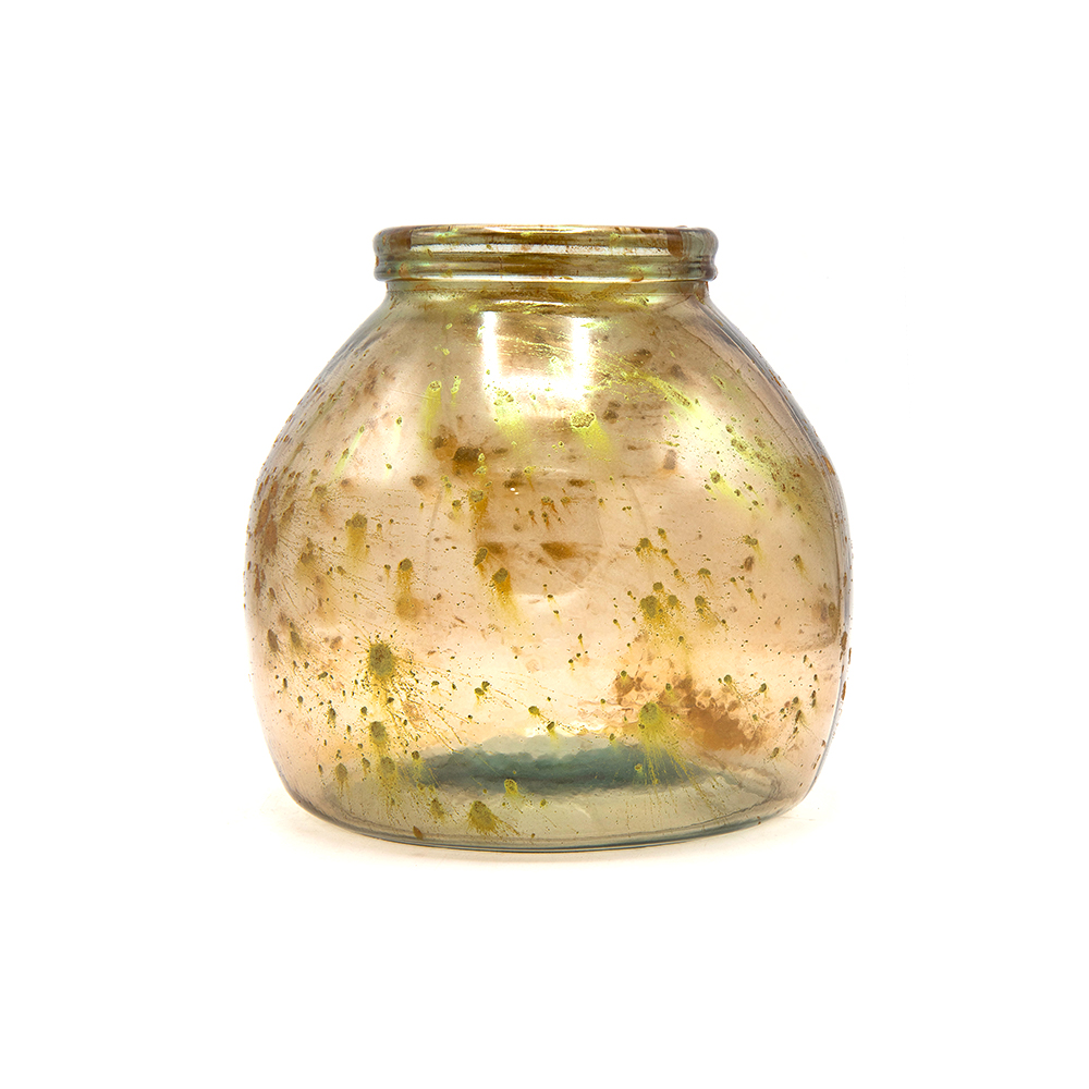 Old Color Hurricane Montanta Vase 20 Cm Beige