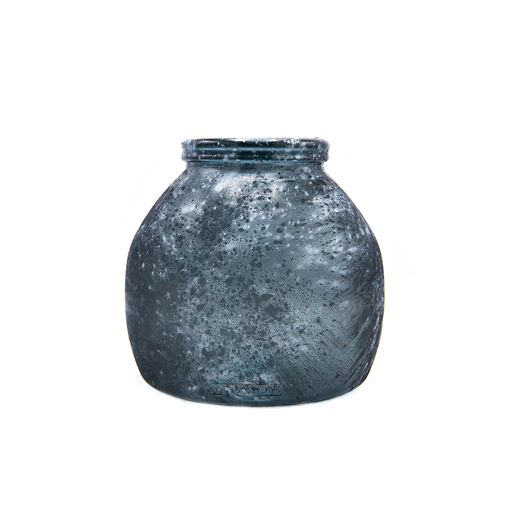Old Color Hurricane Montanta Vase 20 Cm Bleu