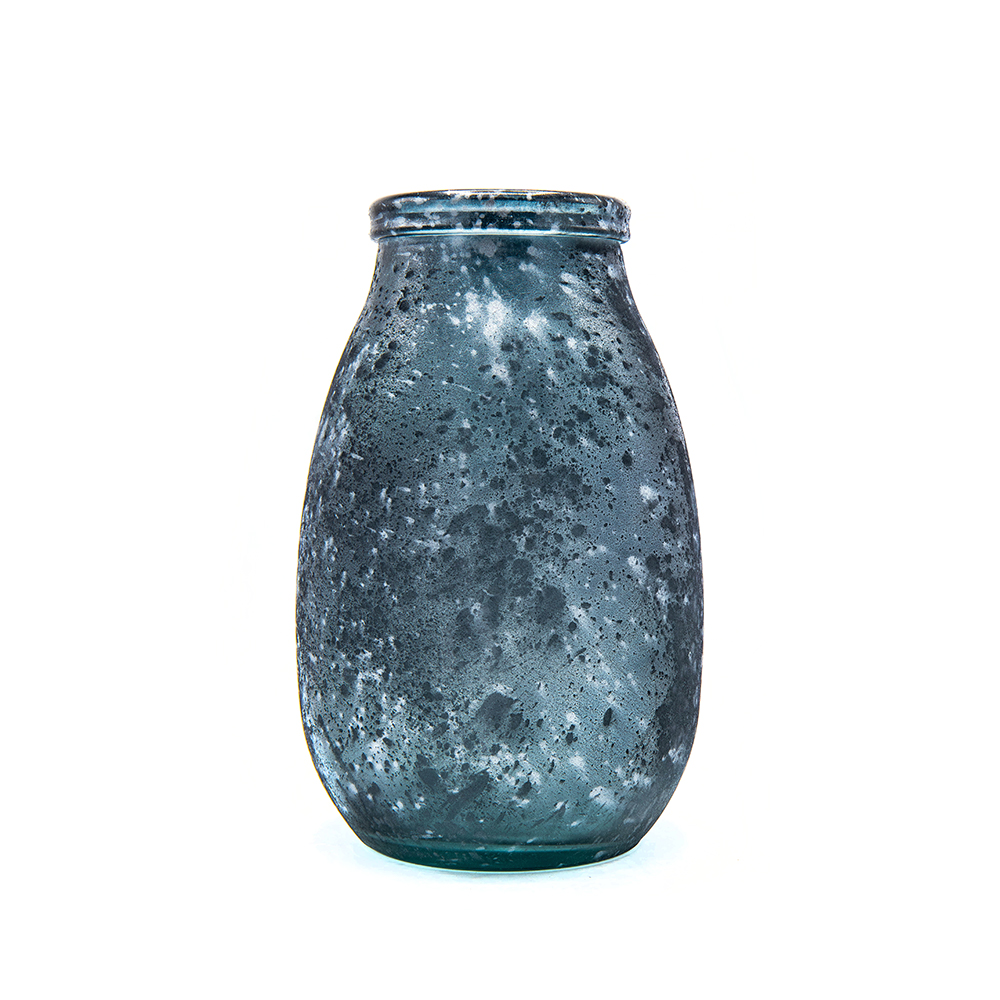 Old Color Vase 28Cm Bleu