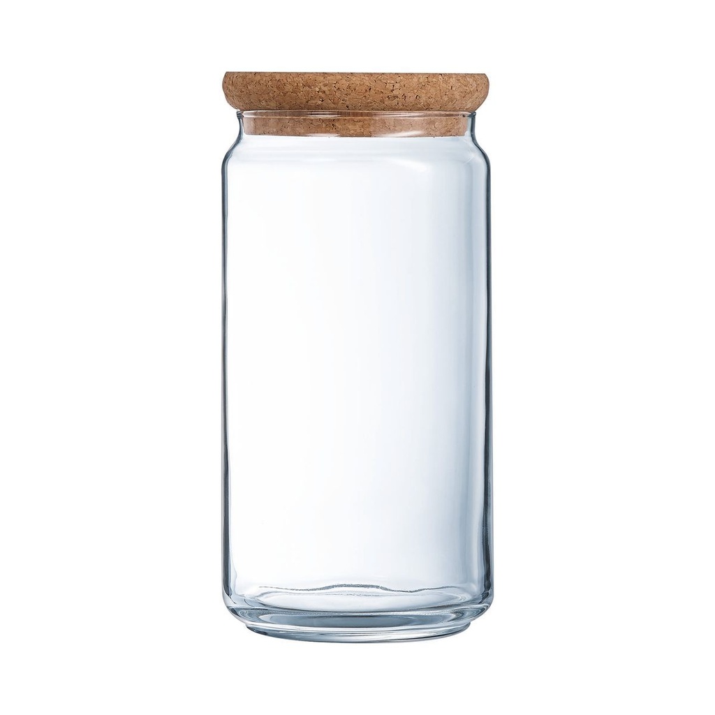 POT 1.5L PURE JAR AVEC BOUCHON EN LIEGE