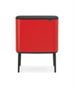 POUBELLE BO TOUCH BIN11+23  LITRE PASSION RED