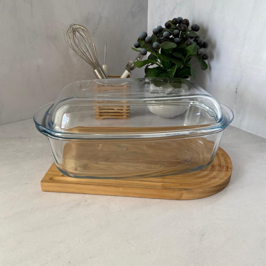 Pyrex Cocotte Rectangulaire 4.5L