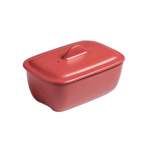 PYREX CURVE TERRINE ROUGE 17*10CM