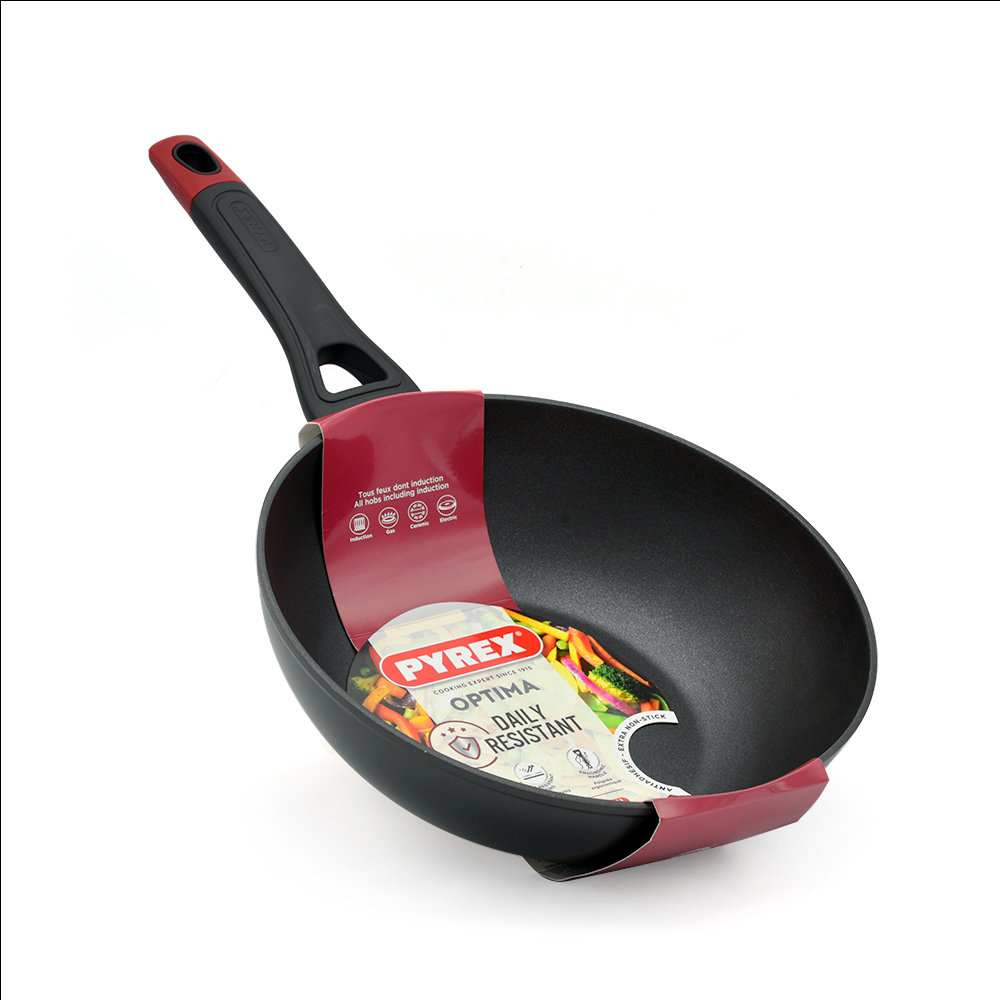 Pyrex Optima Wok 28Cm