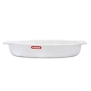 PYREX SIGNATURE PLAT OVAL 35*23CM BLANC