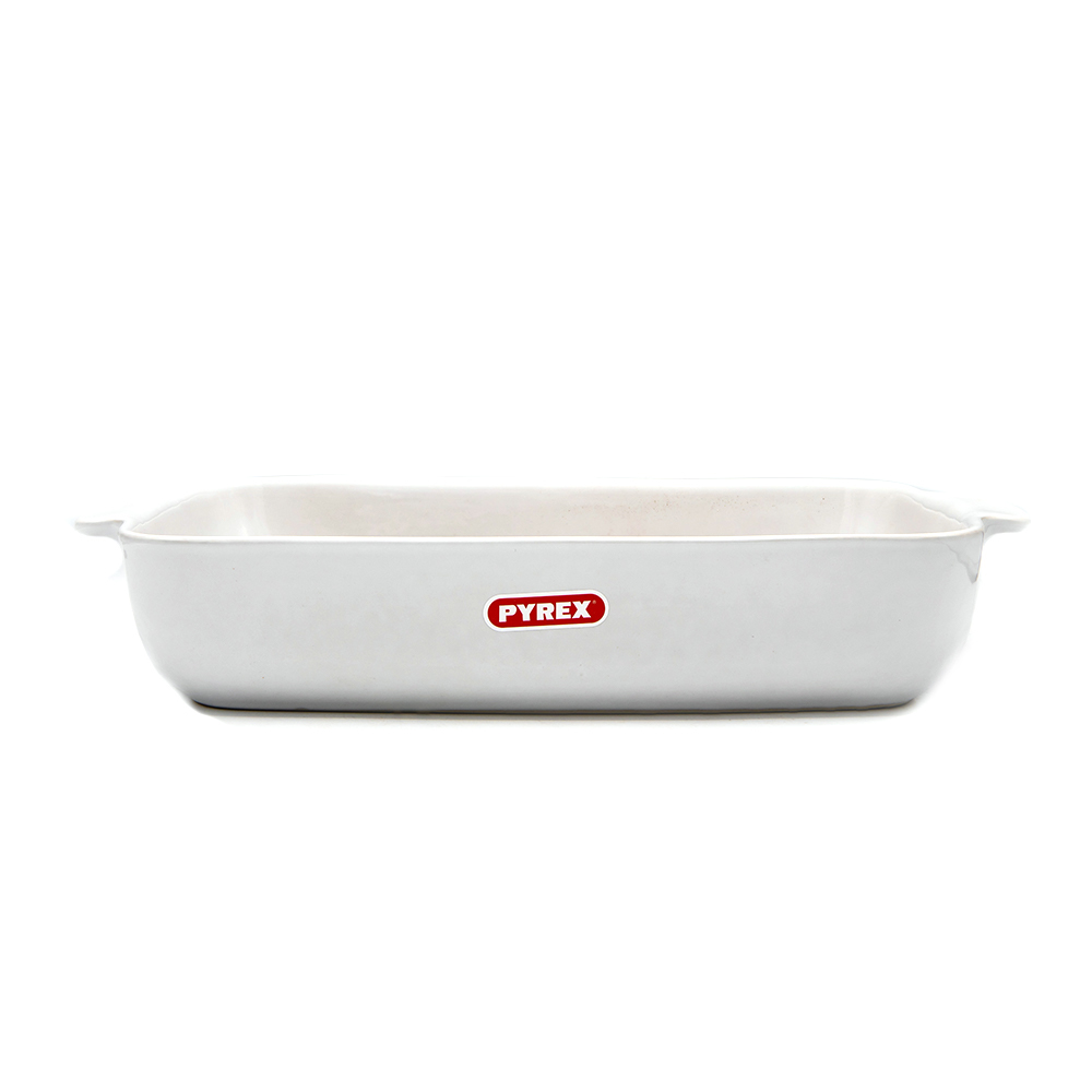 Pyrex Signature Plat Rectangulaire 35*25Cm Blanc