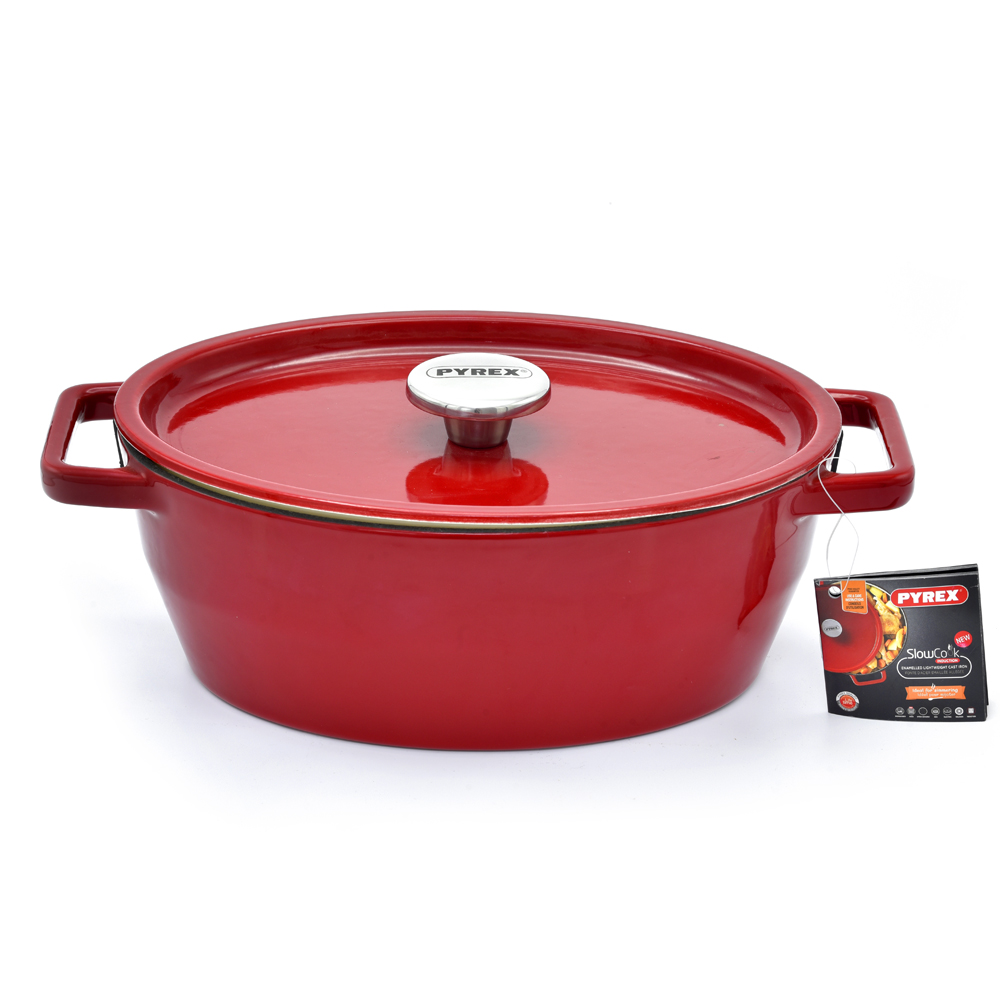 PYREX SLOWCOOK ROUGE COCOTTE 29CM