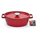 PYREX SLOWCOOK ROUGE COCOTTE OVALE 33CM