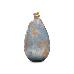 [4656F713] Rusty Vase 47Cm Bleu