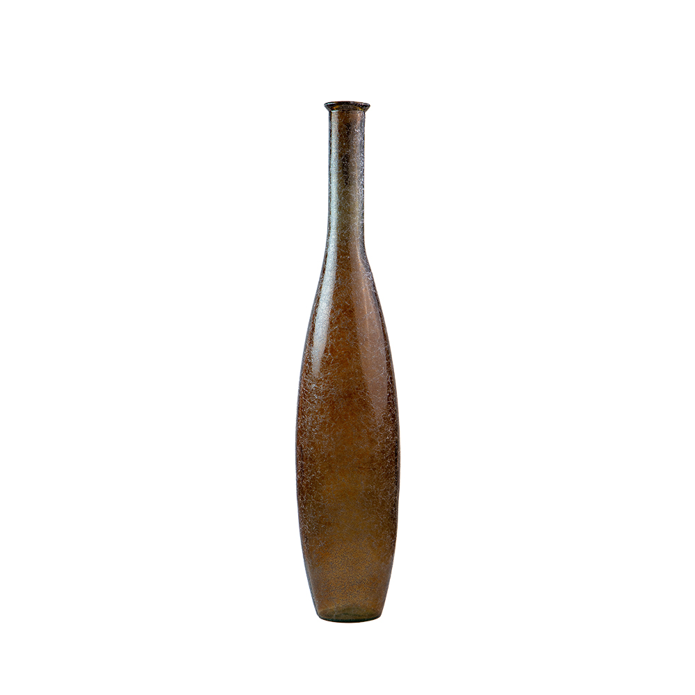 Silk Vase 100Cm Marron