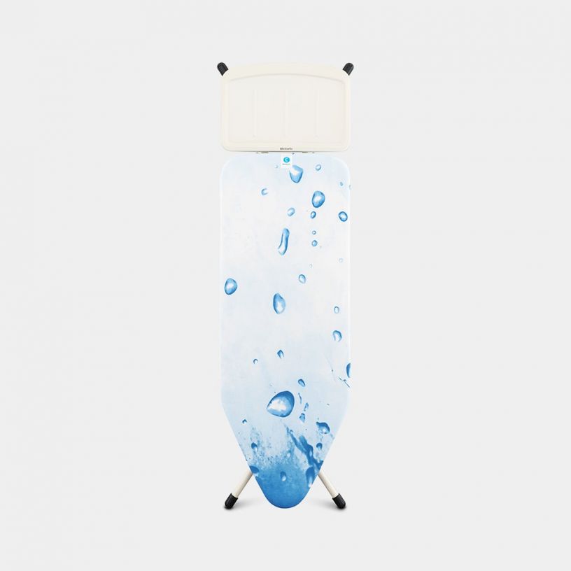 Table De Repassage Taille C 124X45 Cm Ice Water Repose Centrale Vapeur