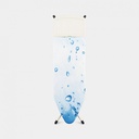 TABLE DE REPASSAGE TAILLE C 124X45 CM ICE WATER REPOSE CENTRALE VAPEUR