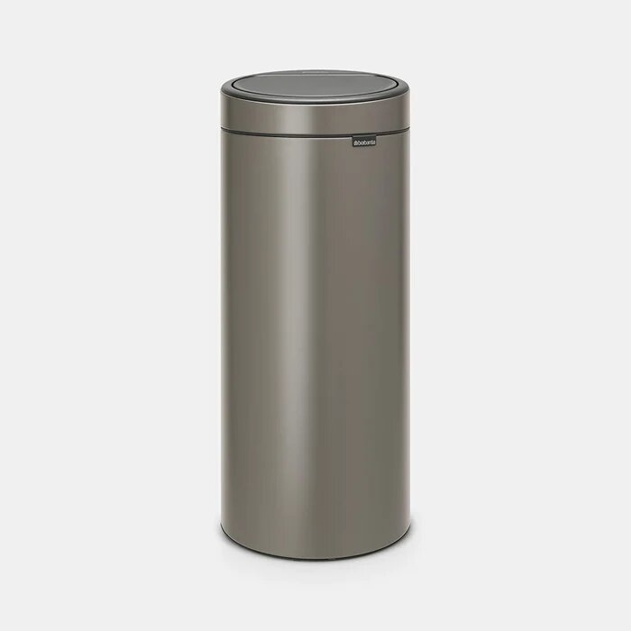 Touch Bin New Poubelle  30L Platinum
