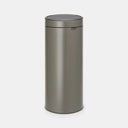 Touch Bin New Poubelle  30L Platinum