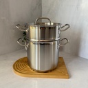 TRADITION COUSCOUSSIER INOX (6L) 20CM