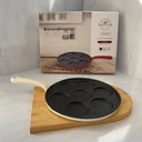 Poele A Pancake Beige 27CM En Fonte