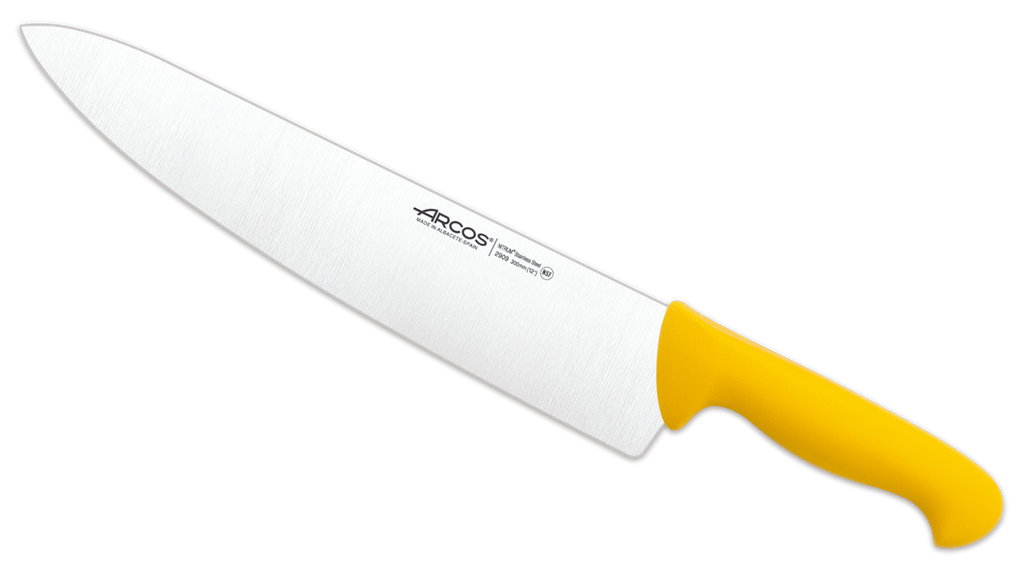 2900 Couteau De Cuisine Chef Jaune 300Mm