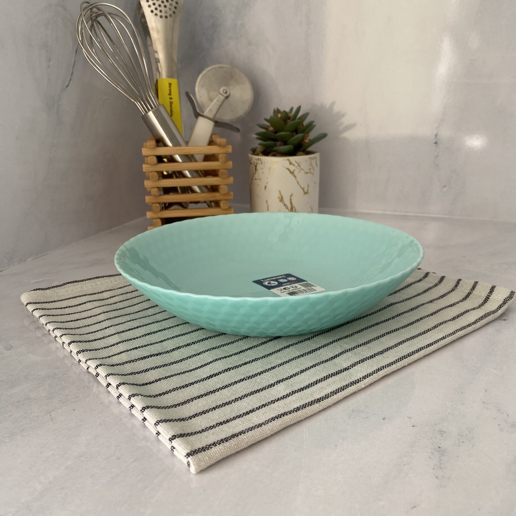 Pampille Turquoise Assiette Creuse 20Cm