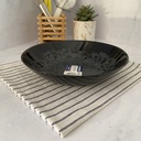 Zoe Black Assiette Creuse 20Cm