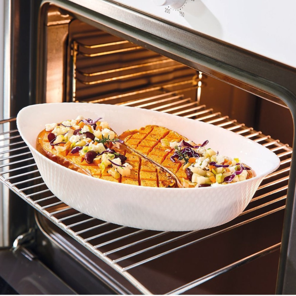 Smart Cuisine Wavy Plat Ovale 29X17 