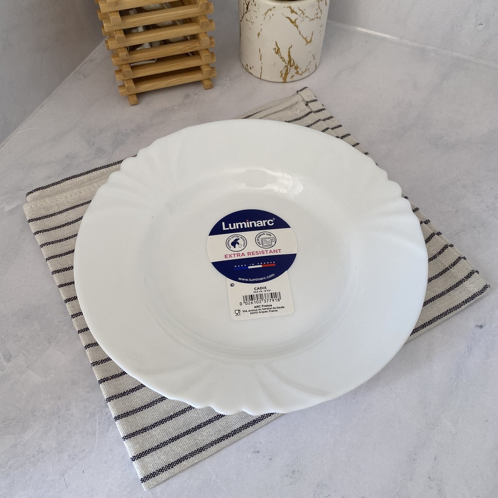 Cadix Assiette Plate 25 Cm