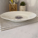 Cadix Assiette Creuse 22,5 Cm