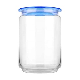 [N2333] pot jar 1l plano blue lid a6