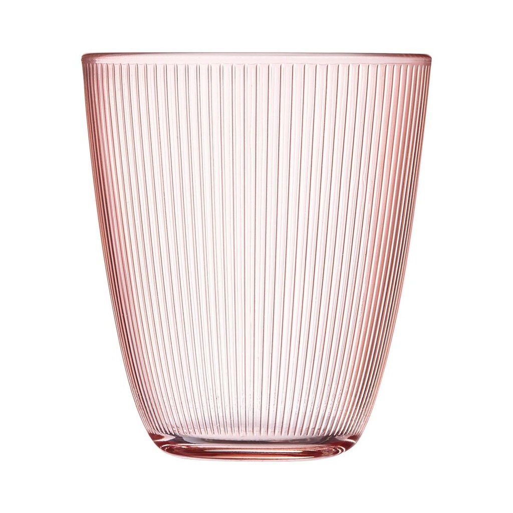 Verre Concepto Stripy Rose Forme Haute 31Cl