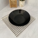 Diana Noir Assiette Creuse 20Cm