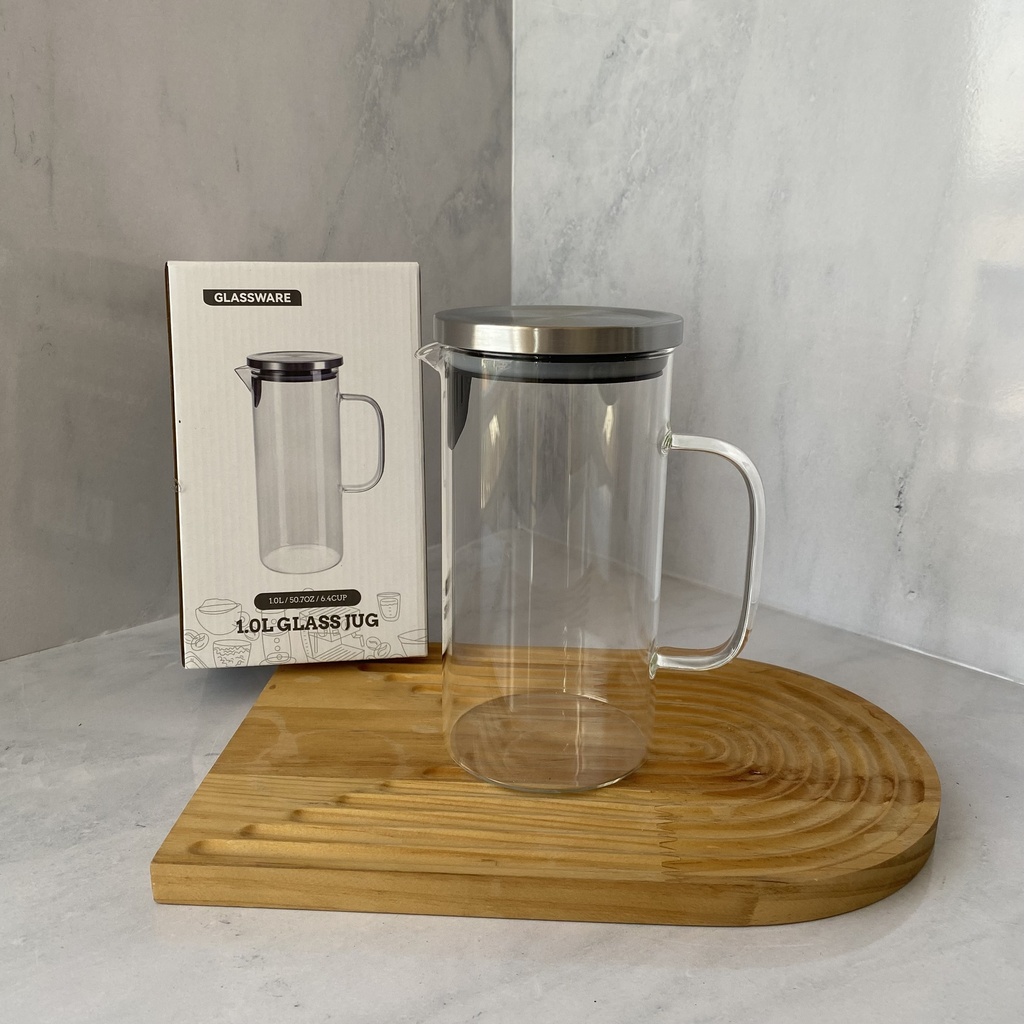 Broc en verre 1000ml
