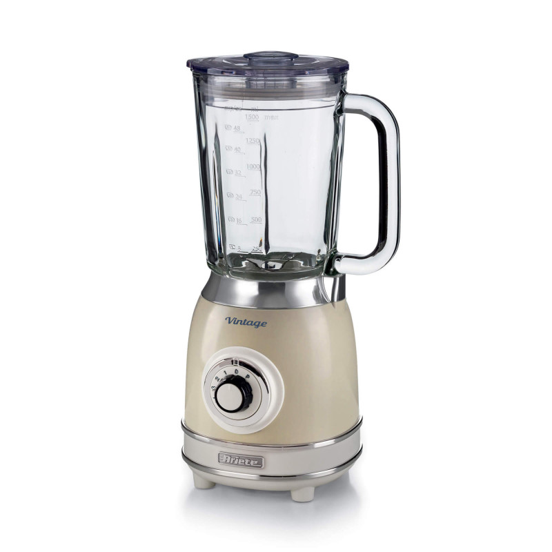Vintage Blender Bocal En Verre 1.5L Beige