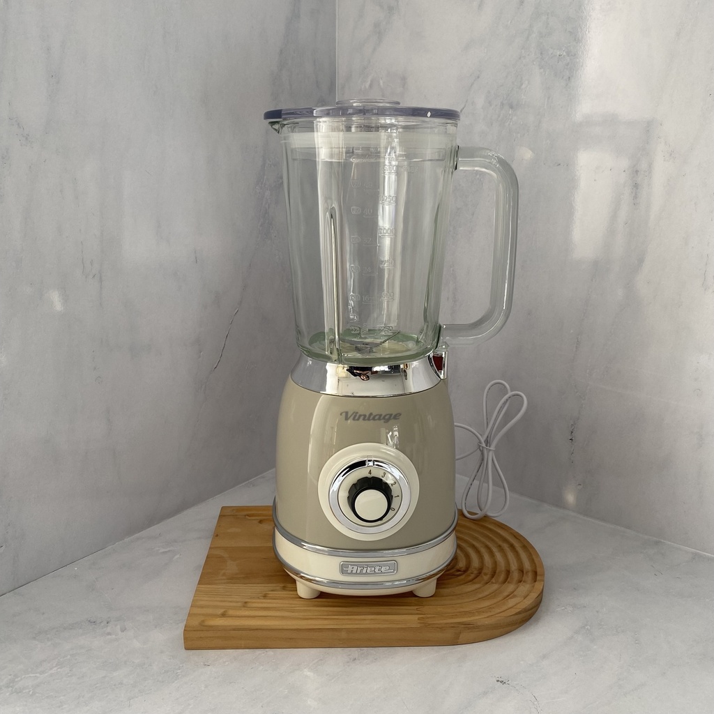 Vintage Blender Bocal En Verre 1.5L Beige