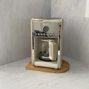 Cafétiere à filtre 2000W, 12 tasses, beige
