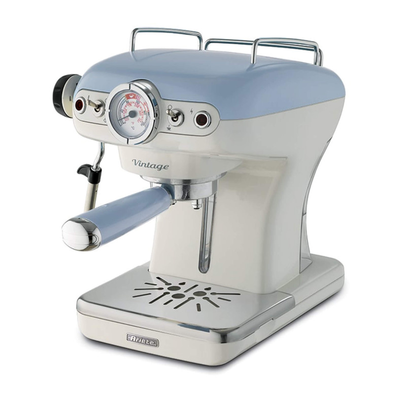 Espresso machine 900W, 0.9L, 2 tasses bleu
