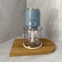 Hachoir a 4 lames 400 w  600ml bleu
