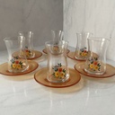 service a the 17 cl horticool 6verre 6sous tasse