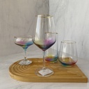 verre a pied 49 cl rainbow