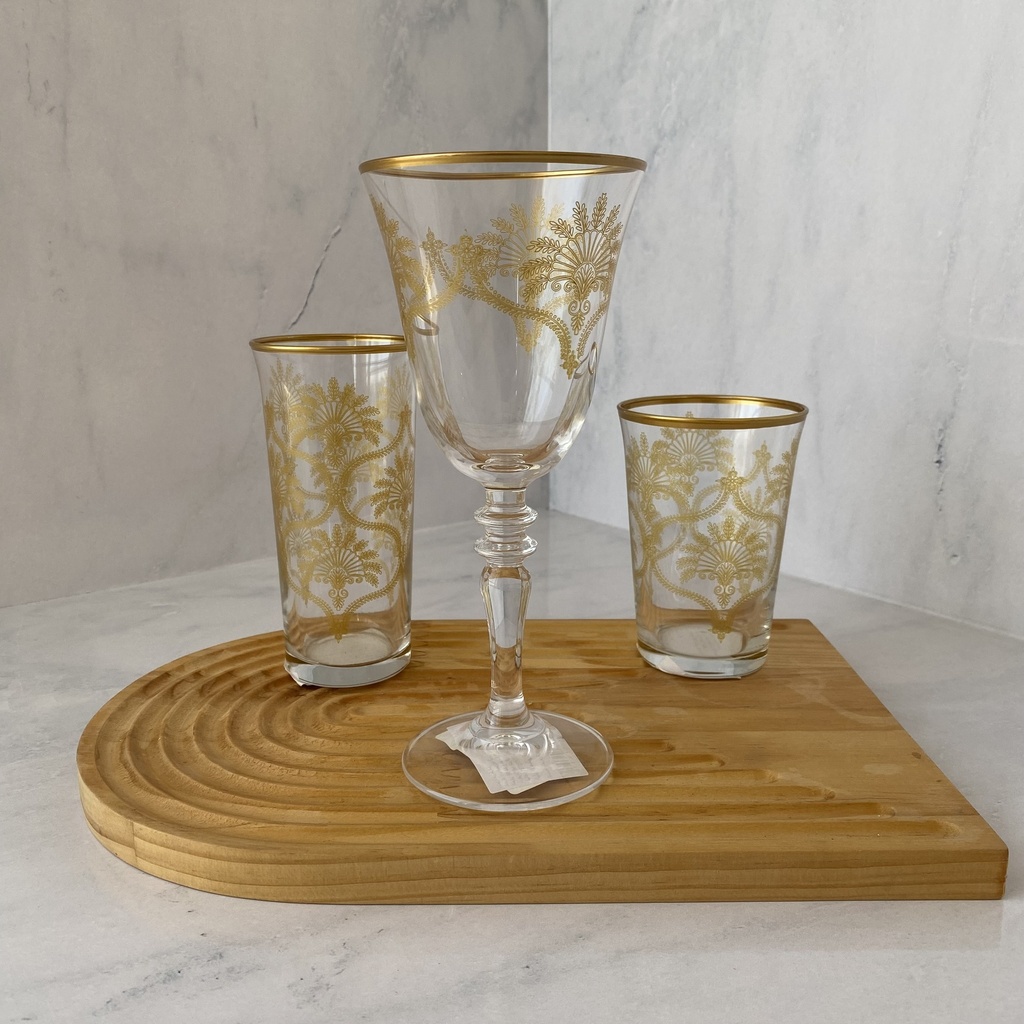 Verre A Pied Victoria Gold 27 Cl